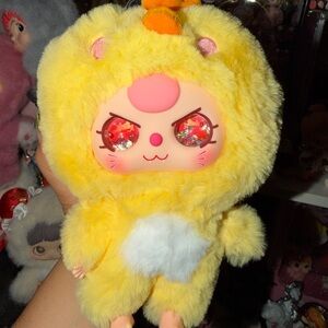 Cute Yellow Plush Doll